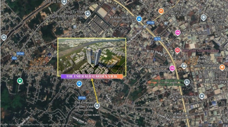 Đánh Giá Vị Trí The Emerald Boulevard: Tọa Độ Vàng Định Hình Tiềm Năng Kết Nối Vượt Trội